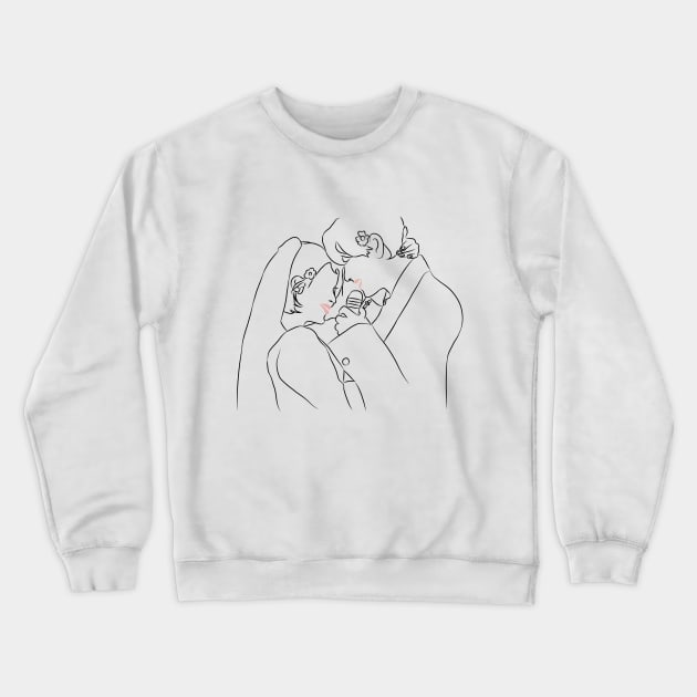 Love Wins All By IU Kpop Crewneck Sweatshirt by ArtRaft Pro